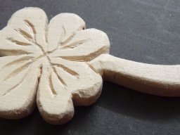 Kleeblatt-Anhänger Ahorn